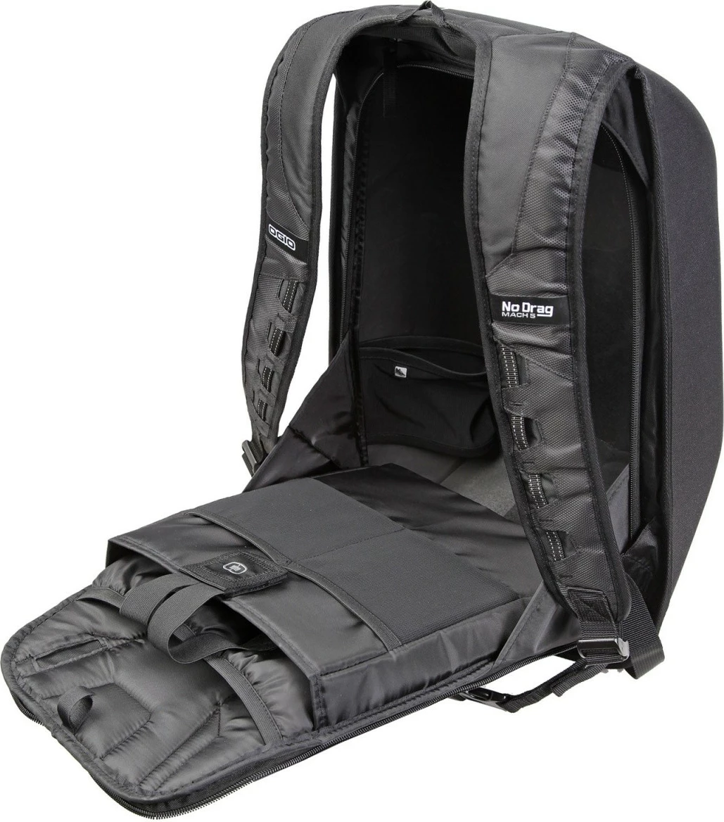 Nahrbtnik za motoriste OGIO NO DRAG MACH 1 STEALTH, 22 L, črn