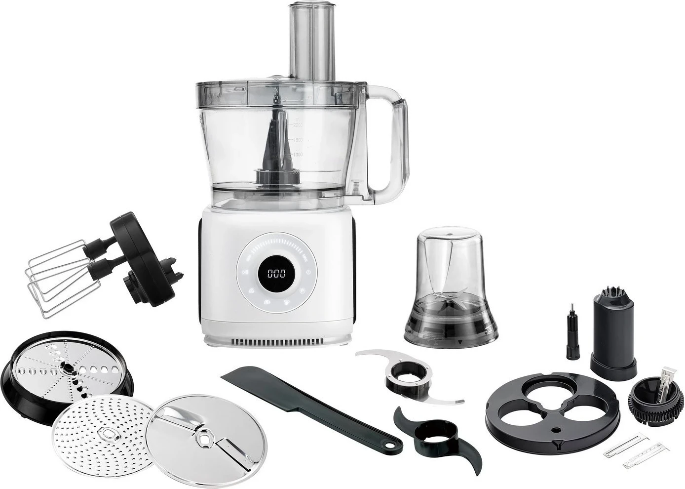 Kuhinjski procesor 1000 W, bel – Adler AD 4224