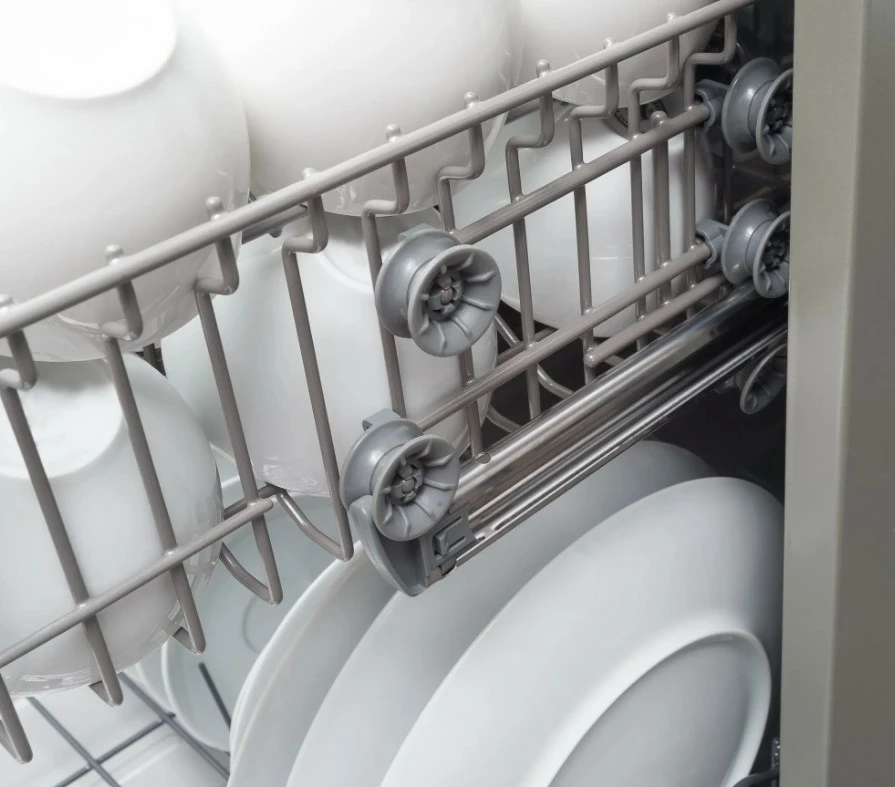 Vgradni pomivalni stroj, Amica DIM42E6qD, 10 pogrinjkov, bel