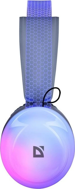 Brezžične slušalke z LED-lučmi Defender FreeMotion B651, sive