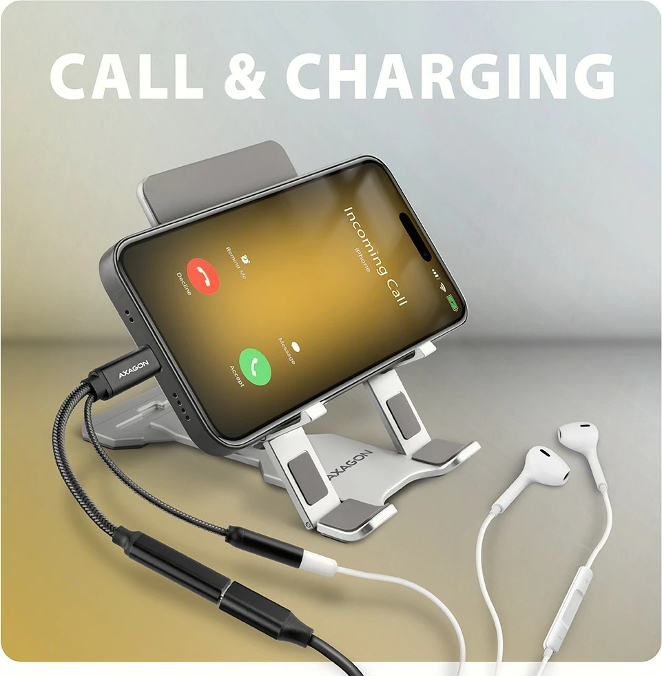 Zunanja zvočna kartica AXAGON ADA-HCPD, USB-C, DAC 32-bit, 384 kHz, PD 60 W, črna Zunanja zvočna kartica AXAGON ADA-HCPD, USB-C, DAC 32-bit, 384 kHz, PD 60 W, črna