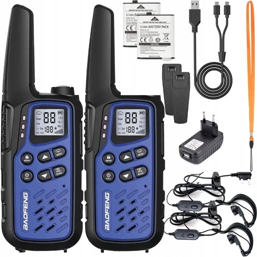 Walkie-talkie BAOFENG BF-T25E, moder
