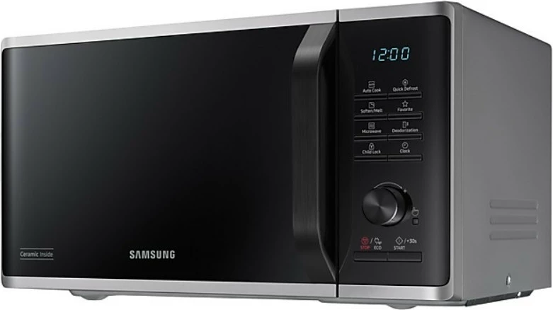 Mikrovalovna pečica, Samsung MS23K3515AS/E2, 23 L, črno/srebrna Mikrovalovna pečica, Samsung MS23K3515AS/E2, 23 L, črno/srebrna