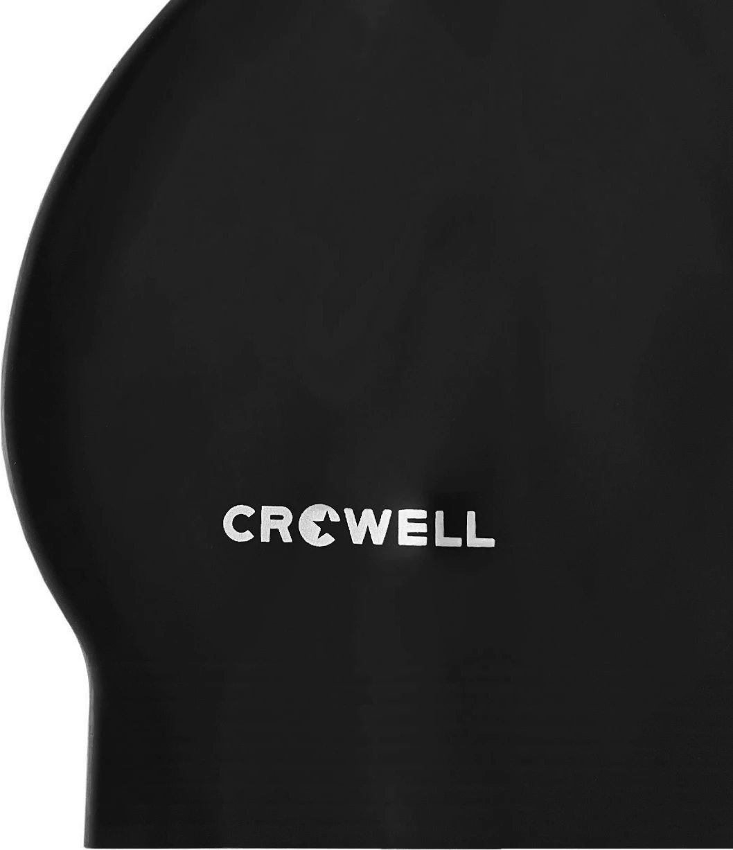 Plavalna kapa iz lateksa Crowell, unisex, črna Plavalna kapa iz lateksa Crowell, unisex, črna
