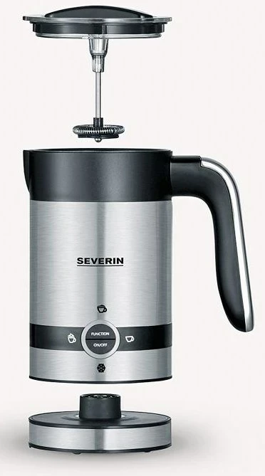 Pena za mleko SEVERIN SM 3584, avtomatska, 100 ml, črno/inox