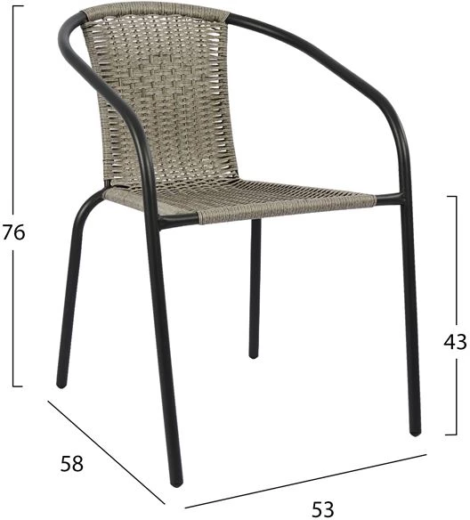 Komplet jedilne mize 3 kosi stoli in miza FH5178.01
