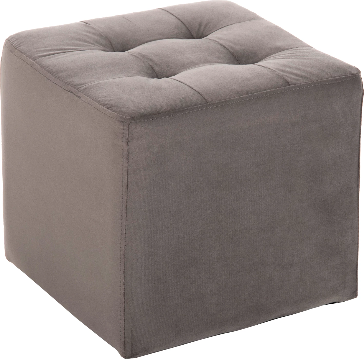 Stolček PUNK FH264.11 sivi žamet 39Χ39Χ36Hcm