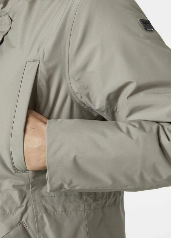 Topla jakna Irma Parka, Helly Hansen, siva