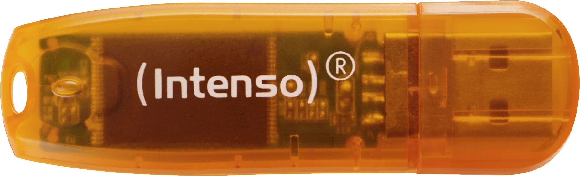 USB za shranjevanje Intenso Rainbow Line 64 GB, USB Type-A, 2.0, oranžen