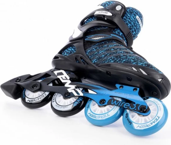 Rollerji Tempish Wire 3.0, črni in modri, za moške