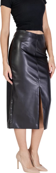 Obleka Ichi za ženske, črna