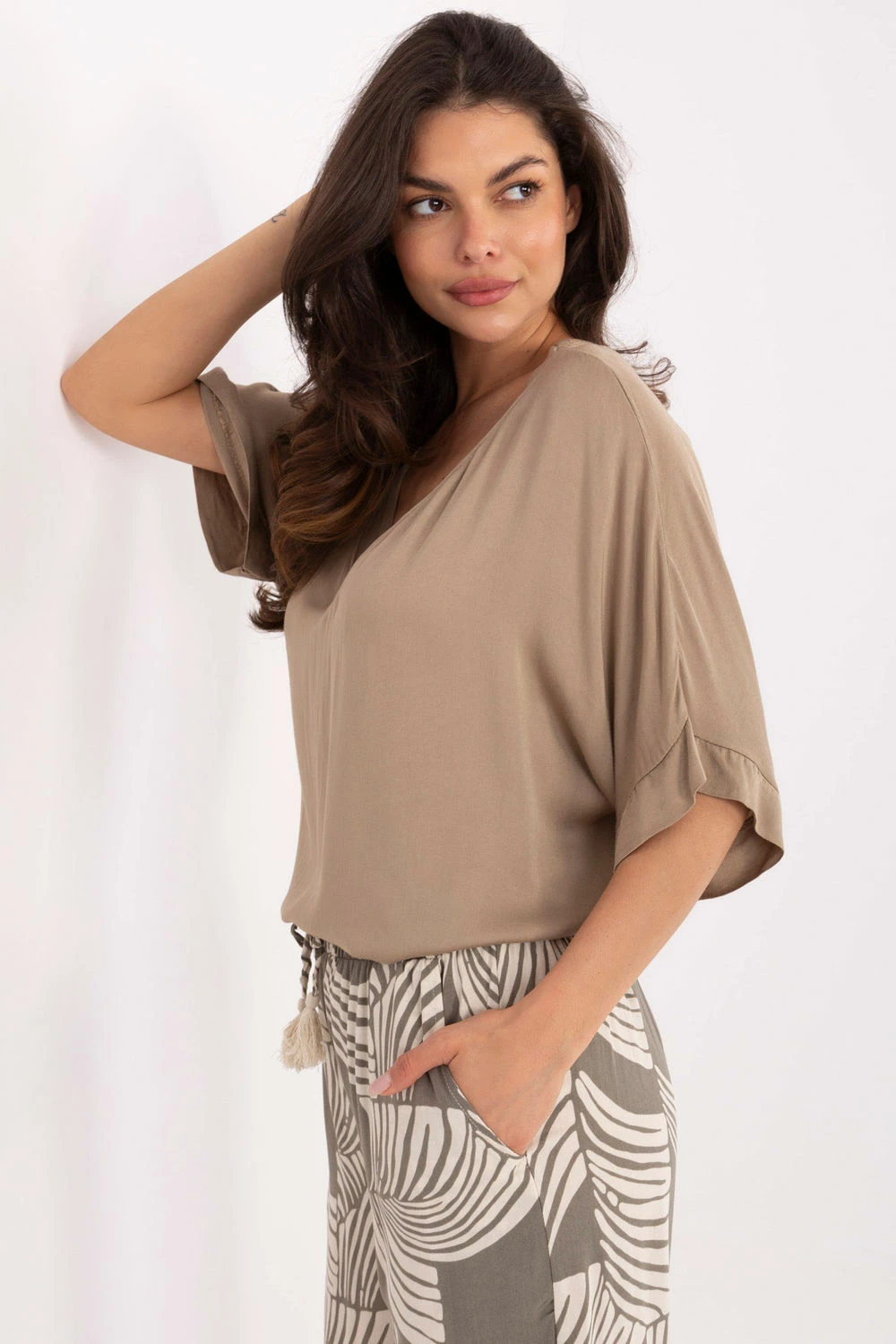 Ženska bluza Och Bella 215225, bež