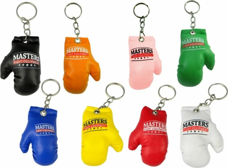 Ogrlica za ključe v obliki boksarske rokavice, Masters, večbarvna