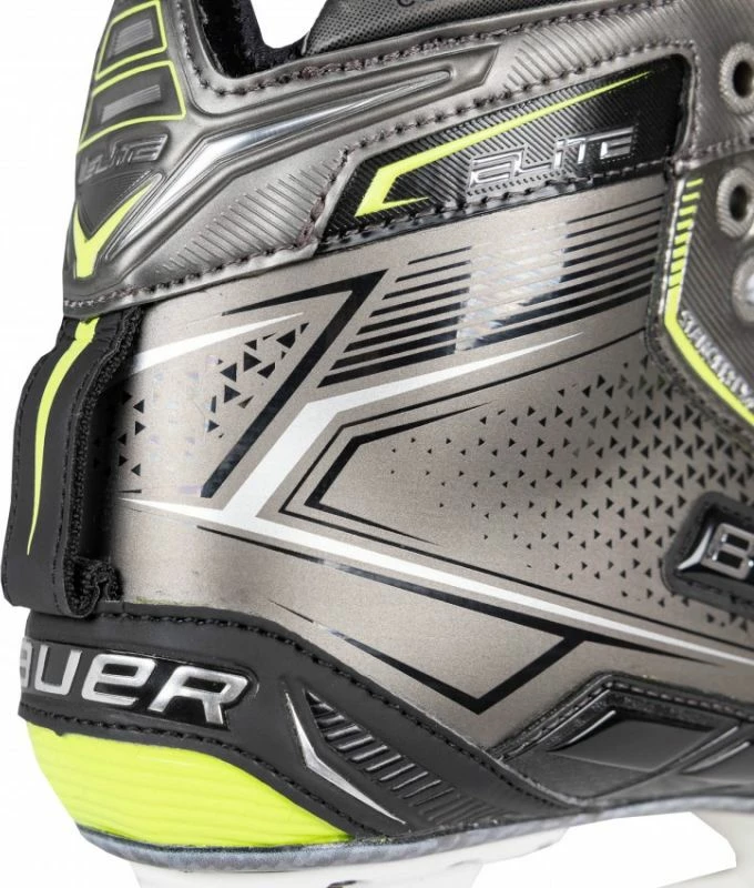 Ščitniške drsalke za vratarja Bauer Elite '21 Sr M 1058732, sivo/srebrne