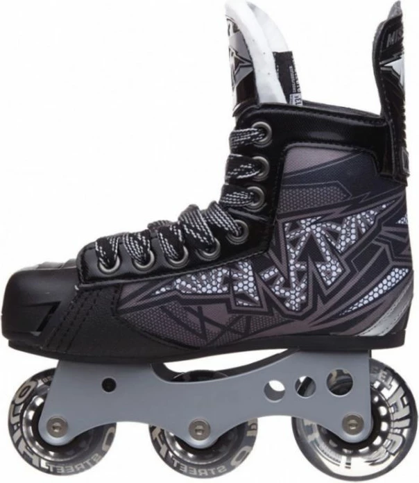 Hokejski rolerji Mission Inhaler, črni