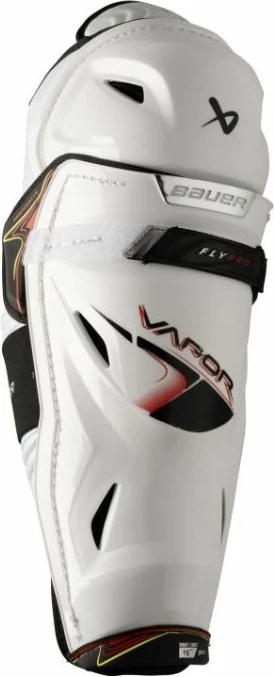 Ščitniki za goleni za otroke, črni, Bauer Vapor Flypro Jr
