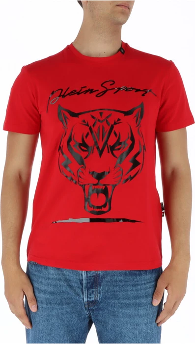 Majica Plein Sport za moške, rdeča