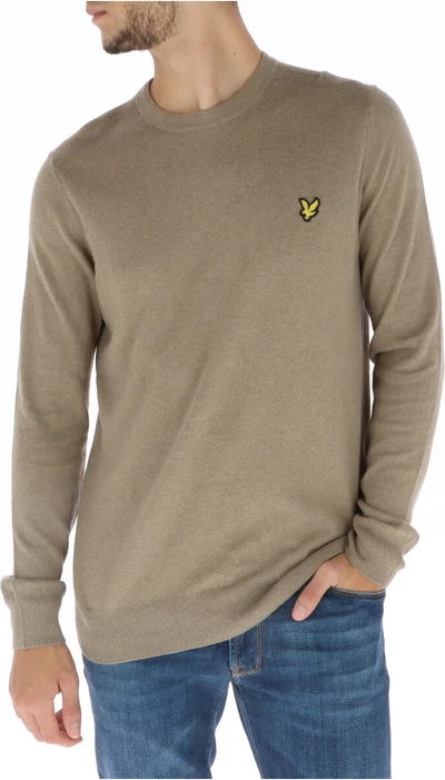 Pletenine za moške, Lyle & Scott, rjava