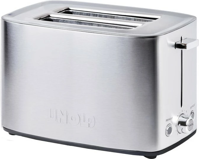 Toaster, 2 rezini, Inox UNOLD Thommy