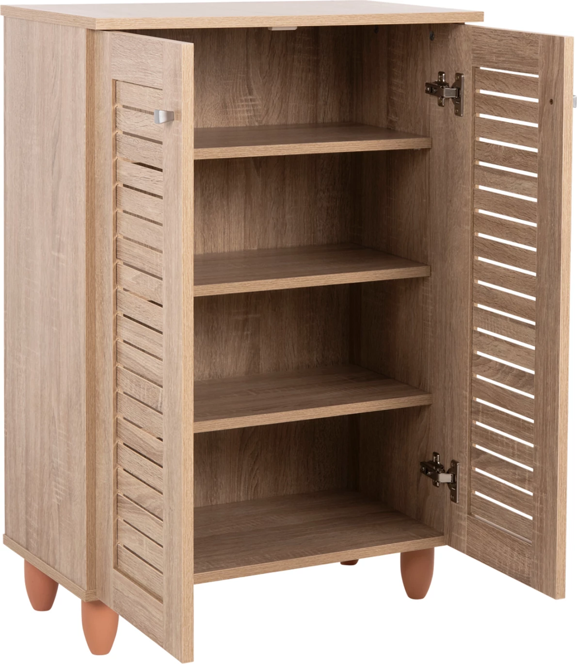 Omara za čevlje PROLLY FH9608.02 melamin v sonama barvi-2 vrata-4 police 60x34x88Hcm