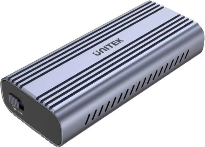 Zunanji okvir za M.2 NVMe UNITEK, USB 4, siv