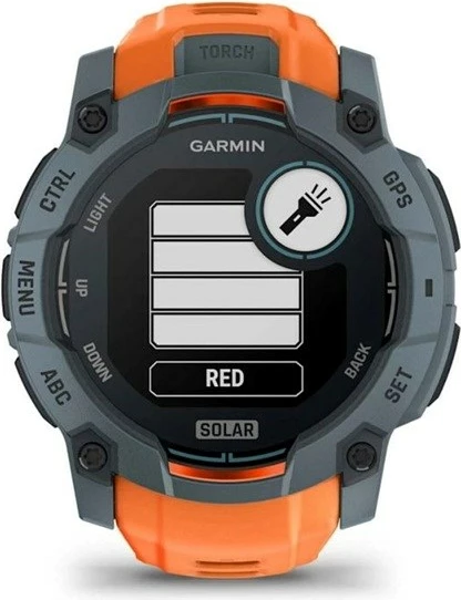 Pametna ura Garmin Instinct 3, 1,1-palčni, GPS, oranžna