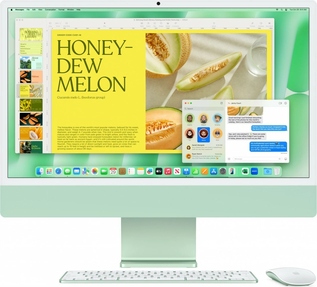 Računalnik all-in-one Apple iMac 24", M4, 16 GB RAM, 256 GB SSD, zelen