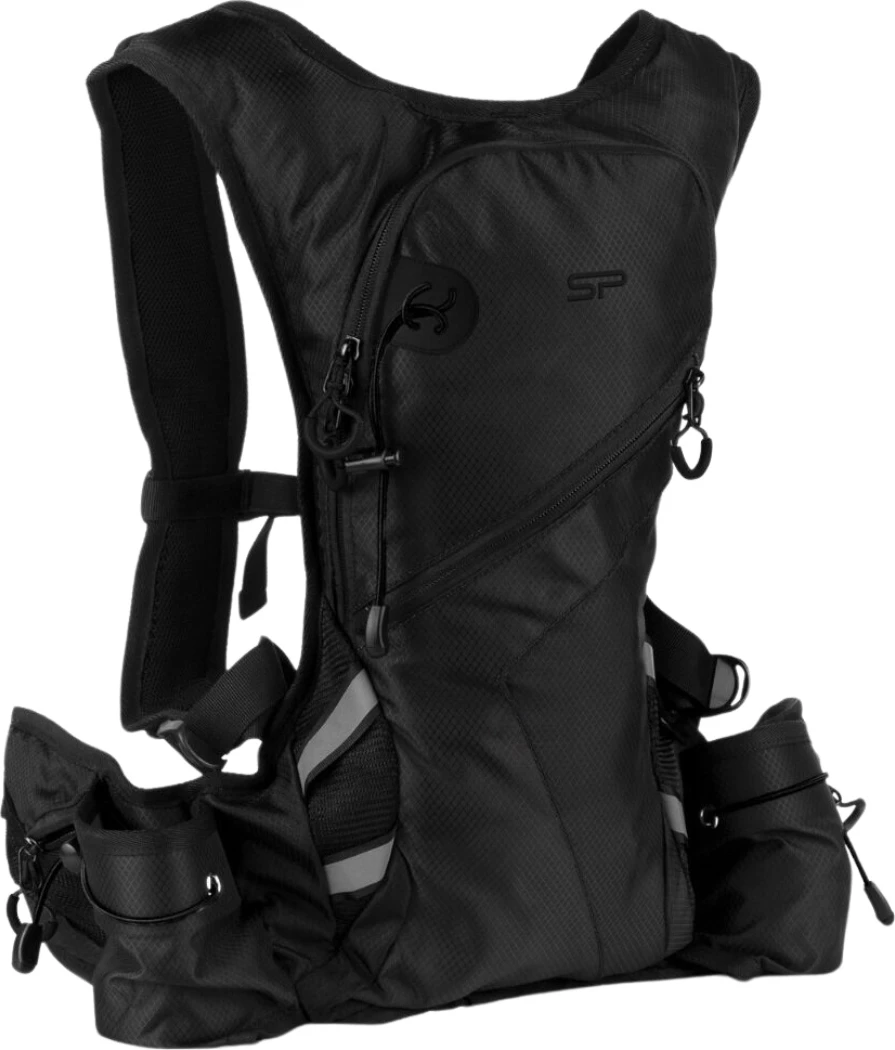 Kolesarski nahrbtnik Spokey, unisex, črn