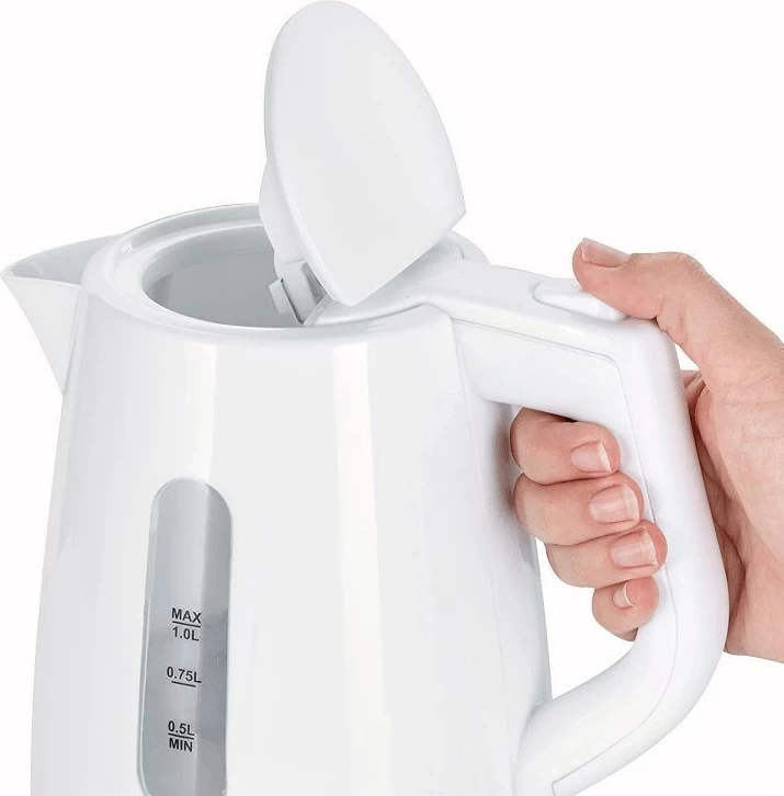 Električni kuhalnik za vodo Severin WK 3411, 1 L, 2200 W, bel Električni kuhalnik za vodo Severin WK 3411, 1 L, 2200 W, bel