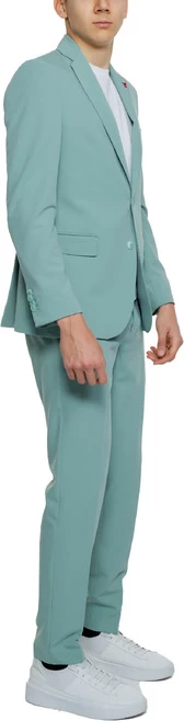 Moški kostim Mulish, zelen