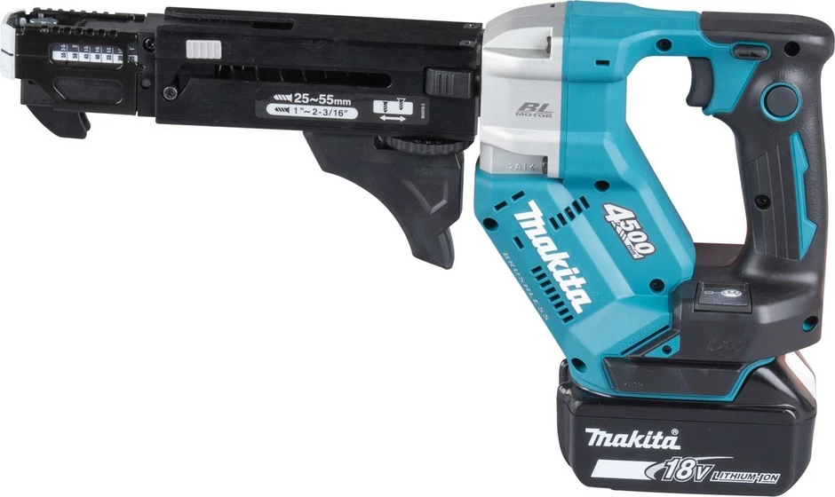Avtomatski vijač Makita DFR552Z, 18V, brezkrtačen, Li-Ion, črno/moder