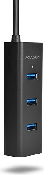 USB razdelilec AXAGON HUE-S2B, 4 vrata, 30 cm kabel, črn USB razdelilec AXAGON HUE-S2B, 4 vrata, 30 cm kabel, črn