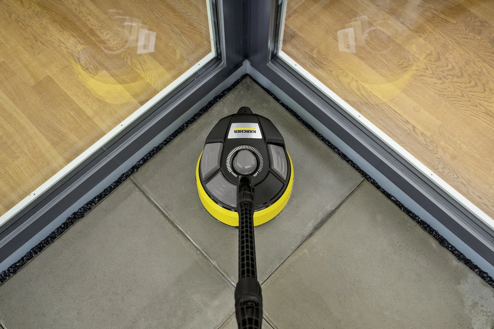 Površinski čistilec T 7 Plus T-Racer, KARCHER, rumen