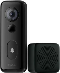 Pametna zvonček za vrata Xiaomi Smart Doorbell 3S, črn
