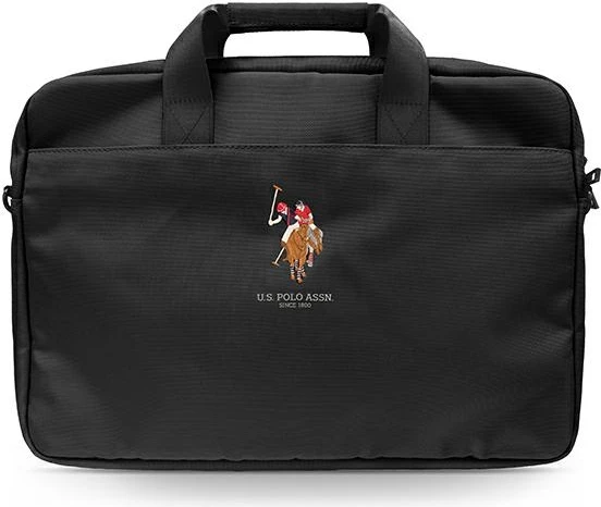 Torba za prenosnik 16", najlon, črna U.S. Polo Assn Polo Embroidery