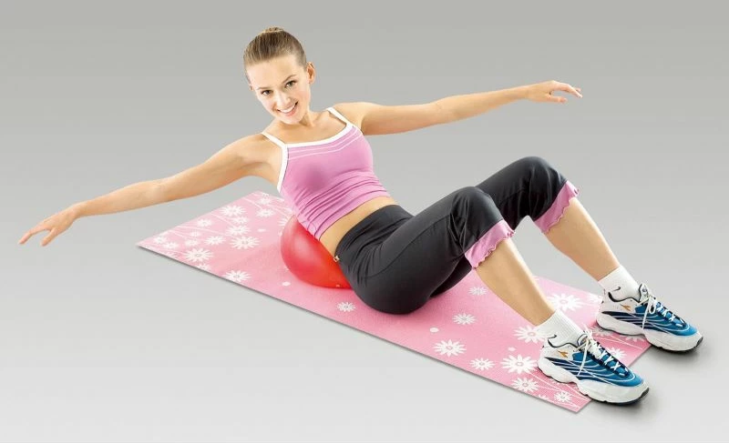 Gimnastična žoga Body Sculpture, za moške in ženske, modra