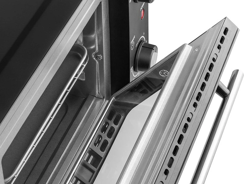 Električna pečica Lafe PIW-001, 10 L, 800 W, črna