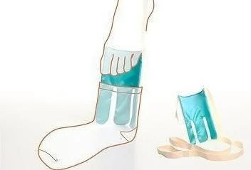 Naprava za obuvanje nogavic SUNDO Frotte, modra