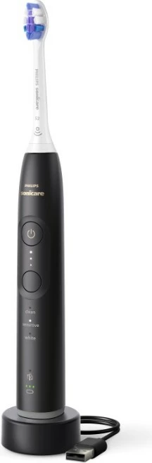 Električna zobna ščetka Sonicare HX7411/02, Philips, z aplikacijo, črna Električna zobna ščetka Sonicare HX7411/02, Philips, z aplikacijo, črna