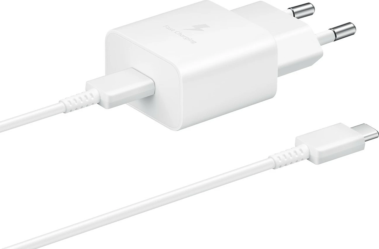 Polnilec USB Type-C, hitro polnjenje, 1 m, bel — Samsung EP-T1510XWEGEU Polnilec USB Type-C, hitro polnjenje, 1 m, bel — Samsung EP-T1510XWEGEU