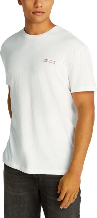 Majica za moške Tommy Hilfiger Jeans, bela