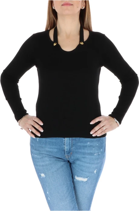 Pletenina za ženske Pinko, 1G155K Y6DY, črn