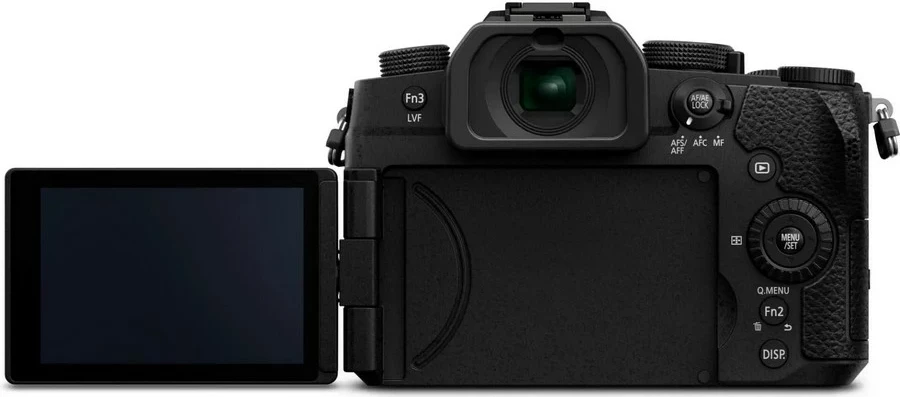 Brez ogledala kamera LUMIX G97 z objektivom VARIO 12-60mm F/3.5-5.6, Panasonic, črna