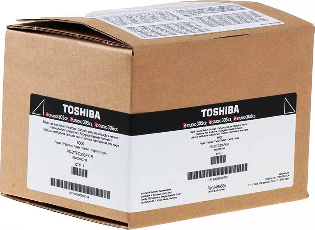 Toner kartuša Toshiba T-305PK-R (6B000000748), 6000 strani, črn