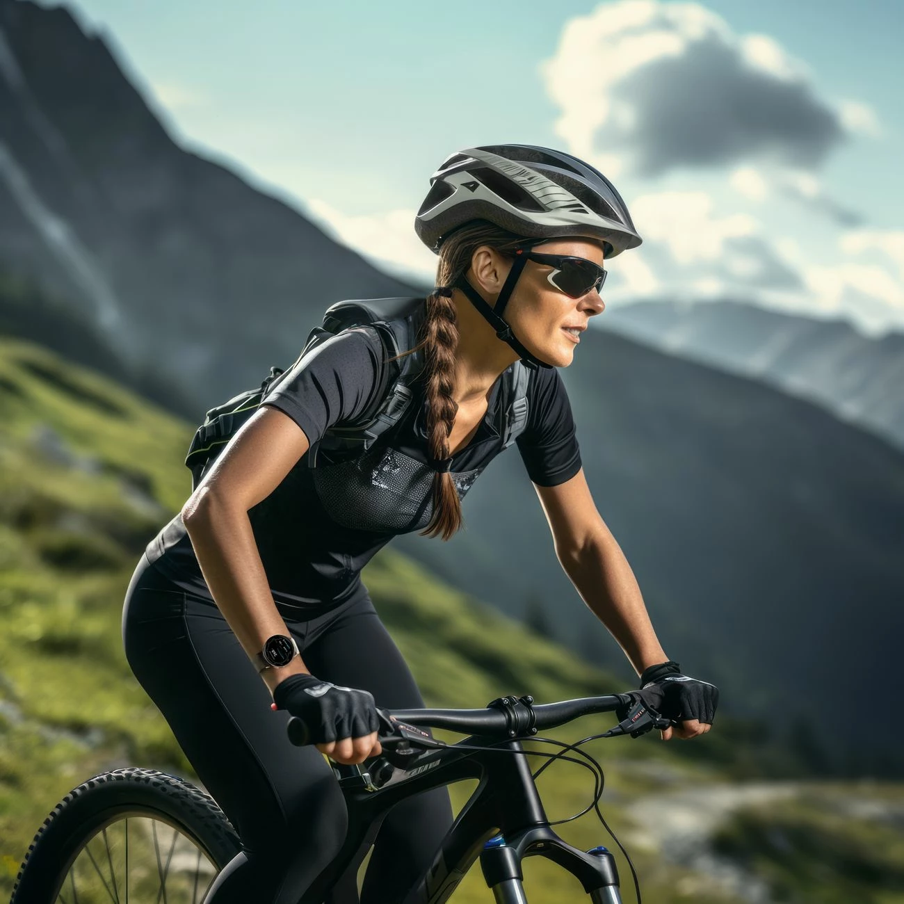 Pametna ura Hama 8900 GPS AMOLED 1.32", silikonski pašček bež, zlata