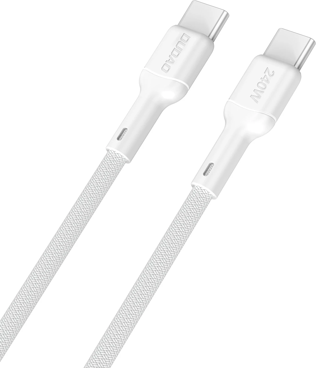 Kabel USB-C na USB-C Dudao L9C Max, 1,2 m, 240 W, bel