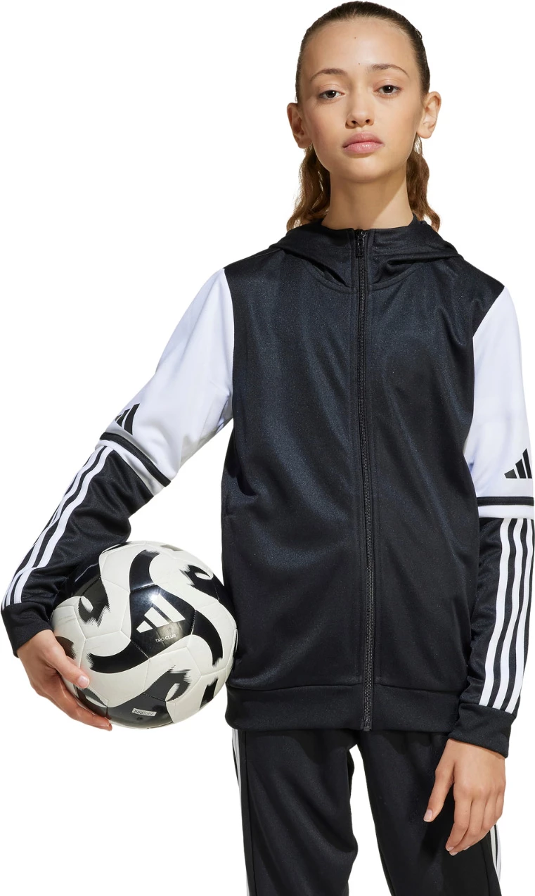 Pulover za otroke adidas, črn