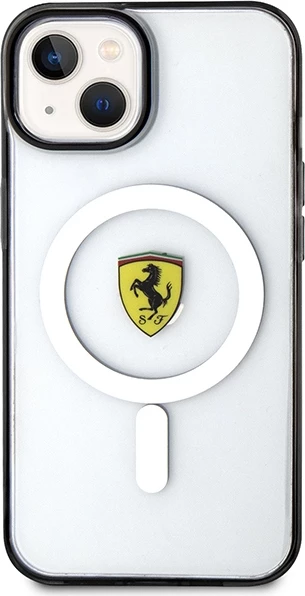 Ovitek za iPhone 14 Plus 6,7", MagSafe, prozoren Ferrari FEHMP14MURKT
