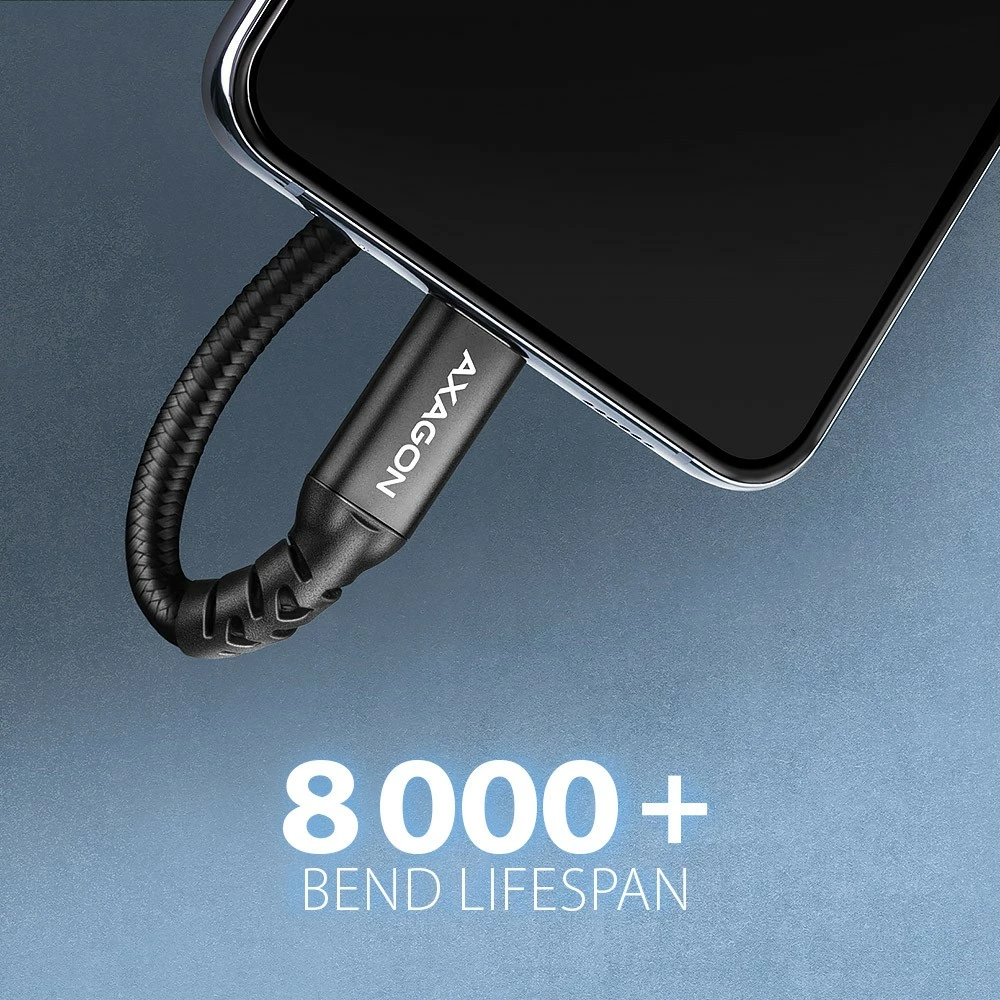 Podaljšek USB-C AXAGON BUCM32-CF05AB, 0,5 m, 20Gbps, 240W, črn Podaljšek USB-C AXAGON BUCM32-CF05AB, 0,5 m, 20Gbps, 240W, črn