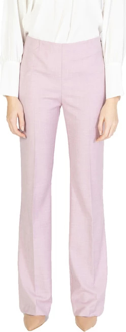Hlače za ženske Sandro Ferrone, rožnate